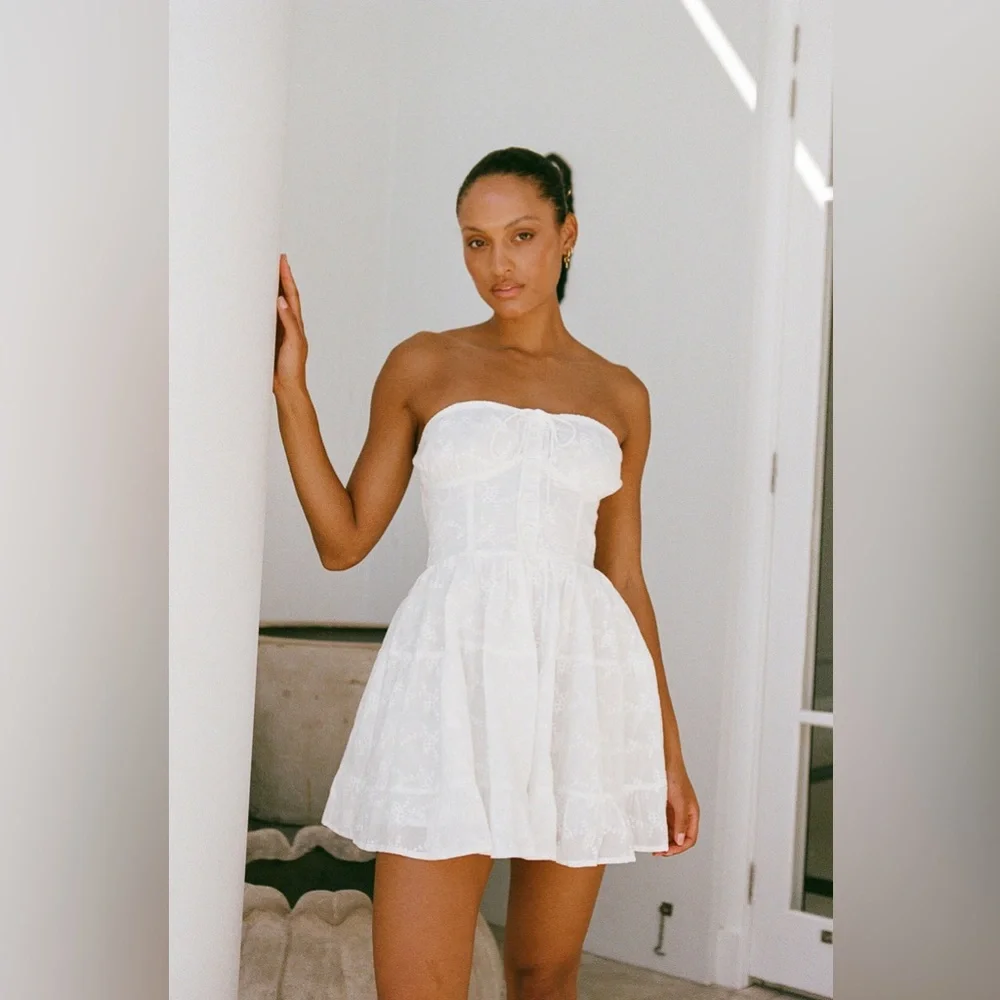 SABO Sahara Dress in White size medium
